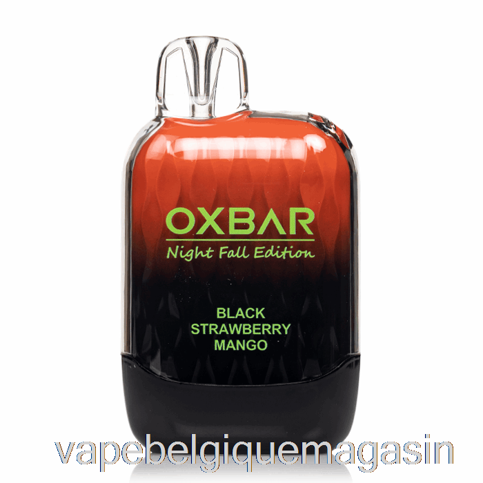Vape Juice Oxbar G8000 Jetable Noir Fraise Mangue